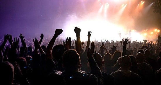 Concert crowd show music venues concert covid-19 coronavirus
