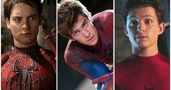 Spider Man Andrew Garfield Tobey Maguire Tom Holland