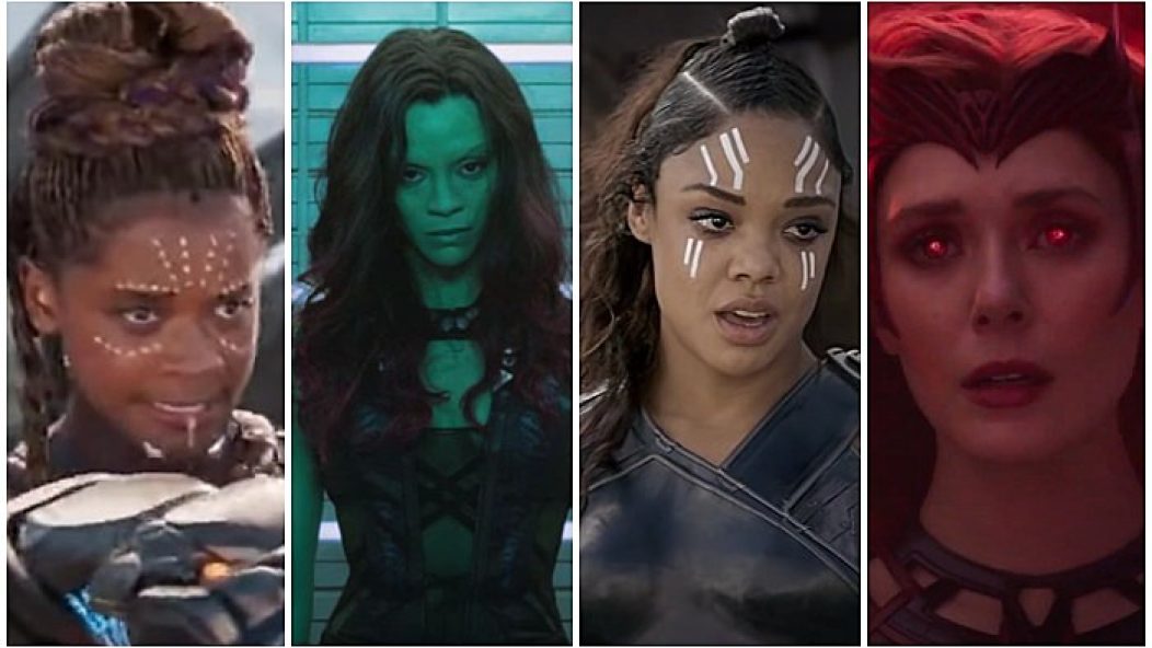 marvel women superheroes, shuri, gamora, Valkyrie, scarlet withc, wandavision