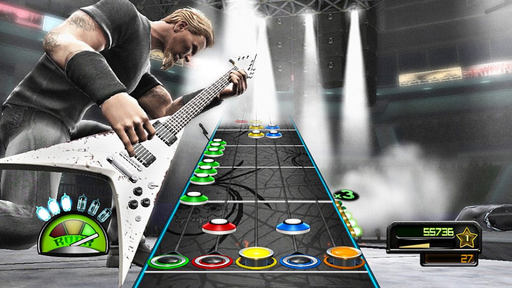 In Stock Now!) Guitar Hero Smash Hits Guitar Game for PS2 +
