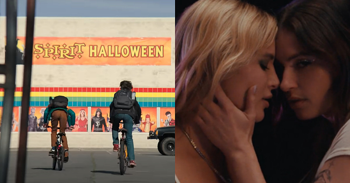 The Latest: Spirit Halloween’s creepy trailer, FLETCHER gets steamy and