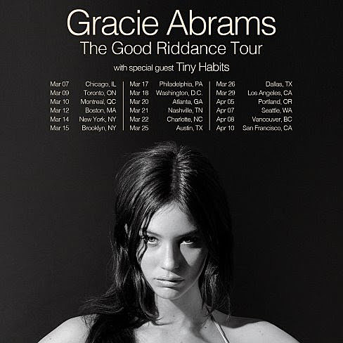 gracie abrams tour dates