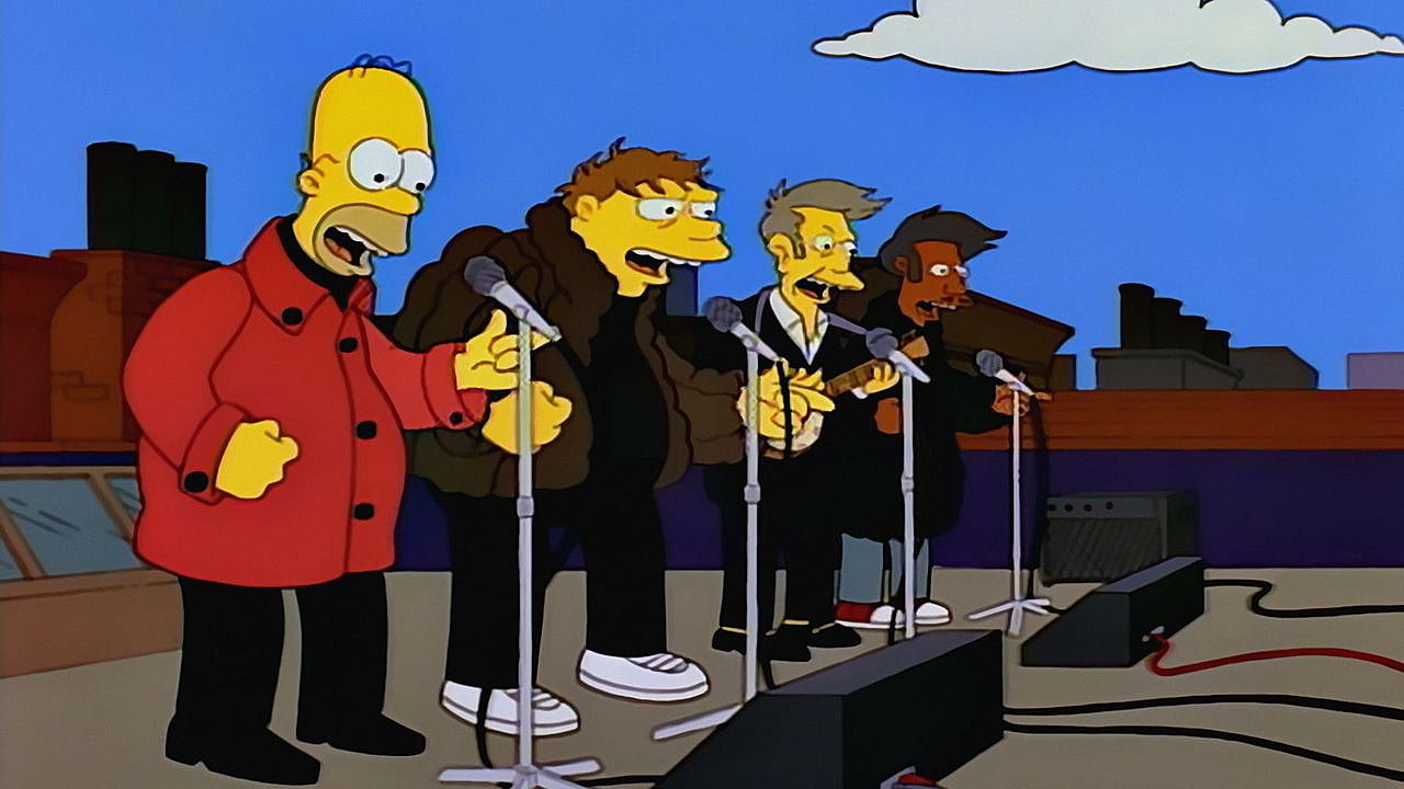 The Be Sharps simpsons