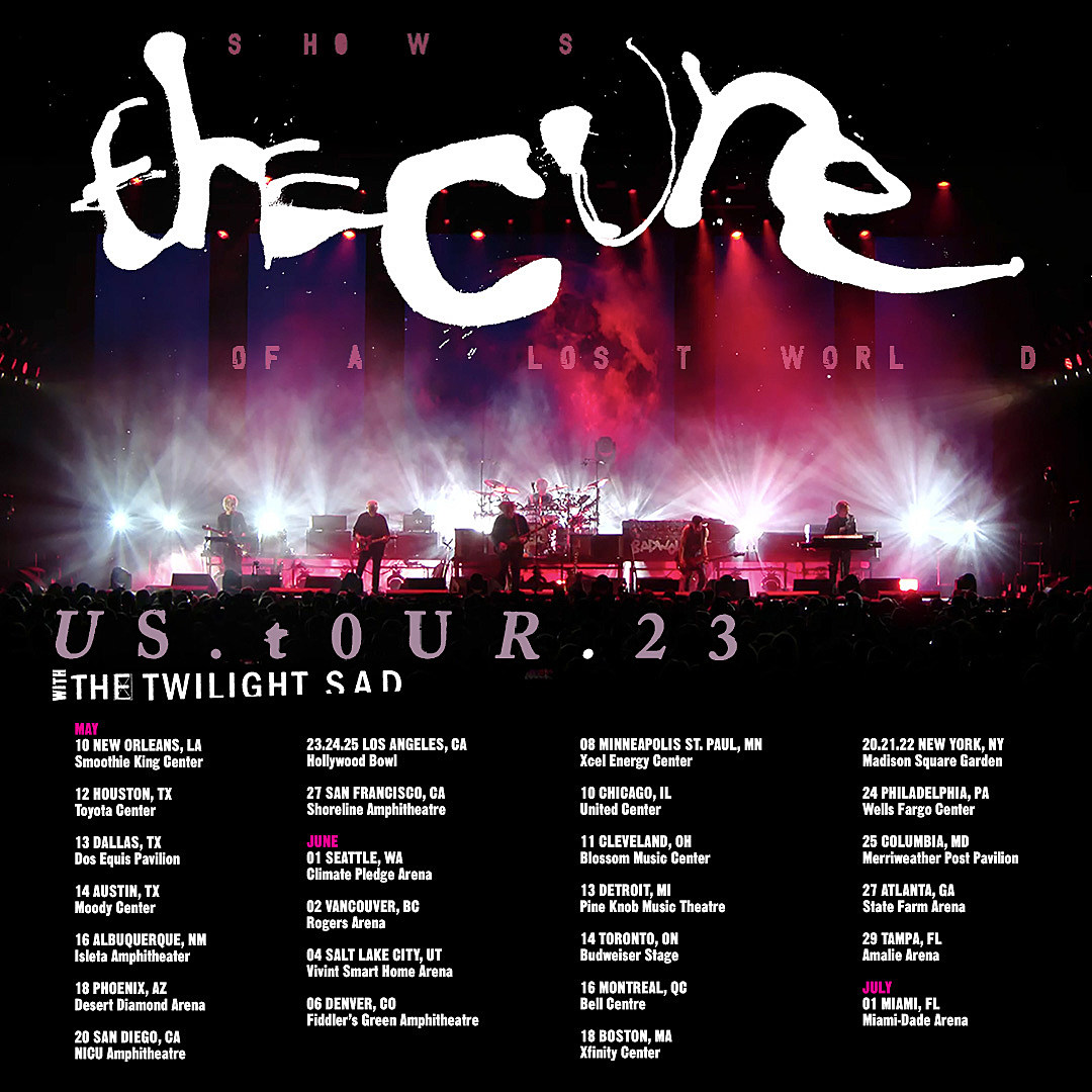 the cure 2023 tour dates