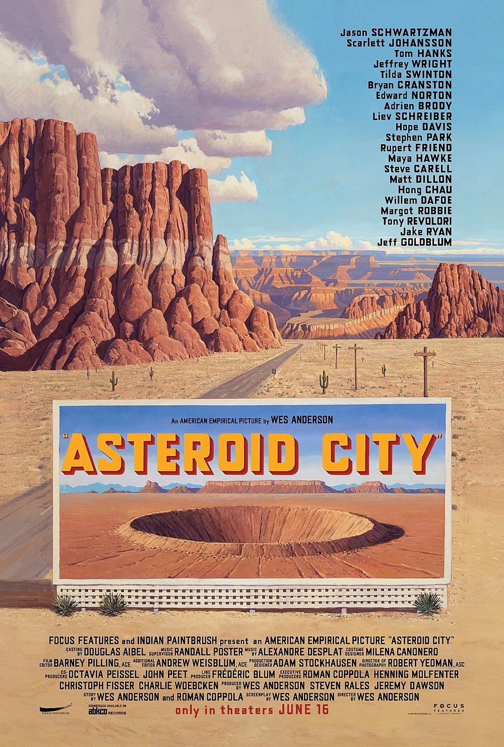asteroid city poster
