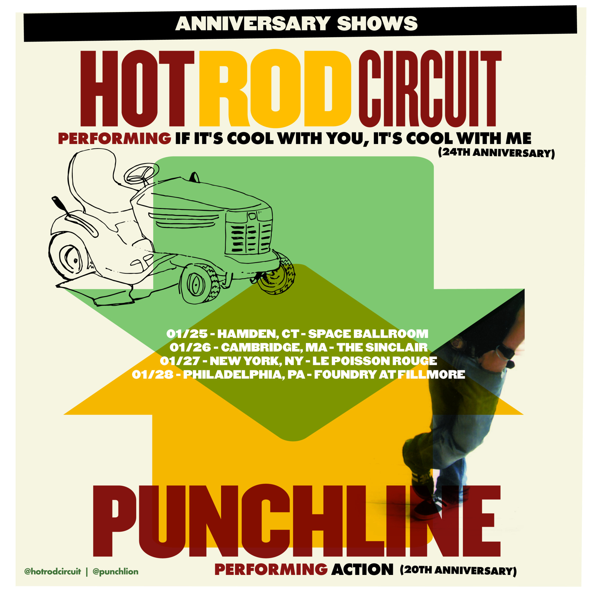 Hot Rod Circuit / Punchline tour