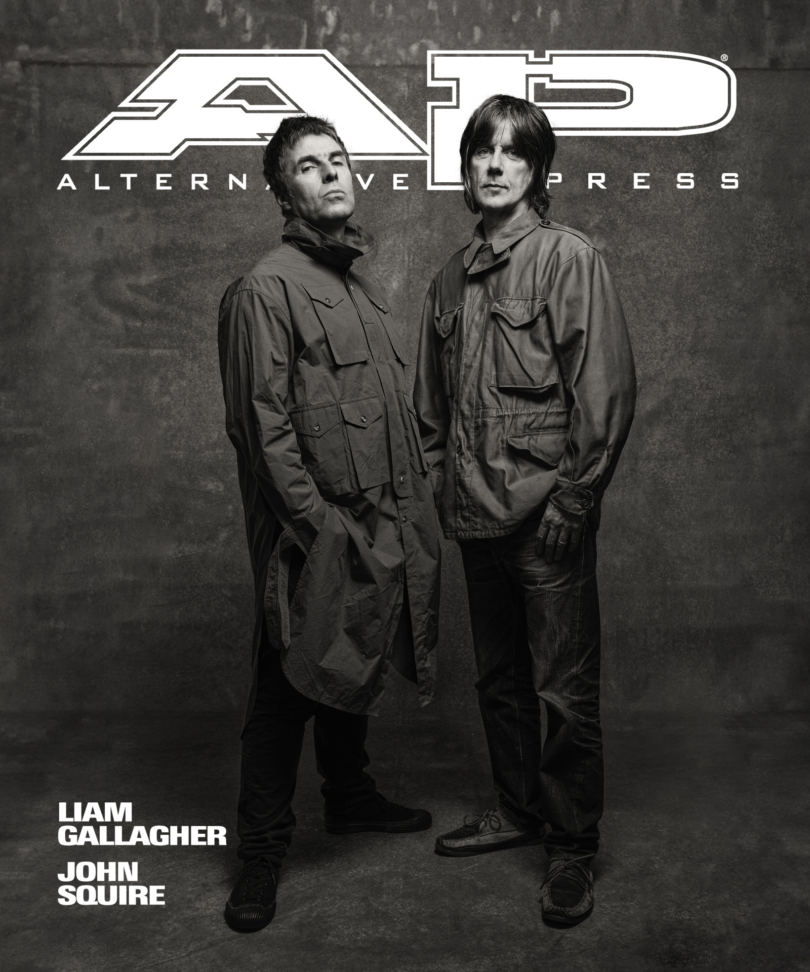 liam gallagher and john squire spring 2024 cover